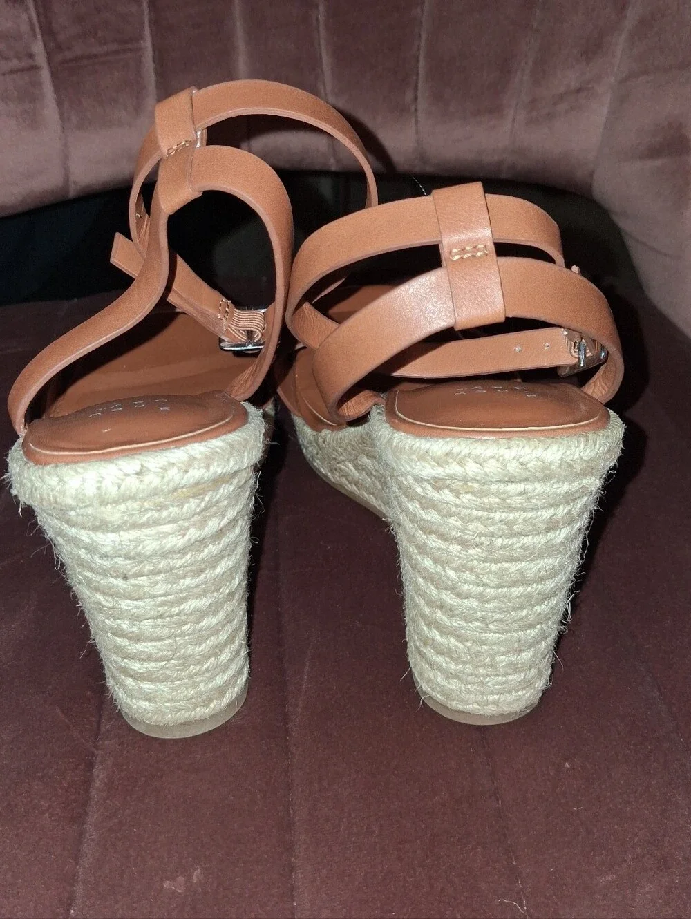 A New Day Espadrille Wedge Ankle-Strap Sandals New Without Tags